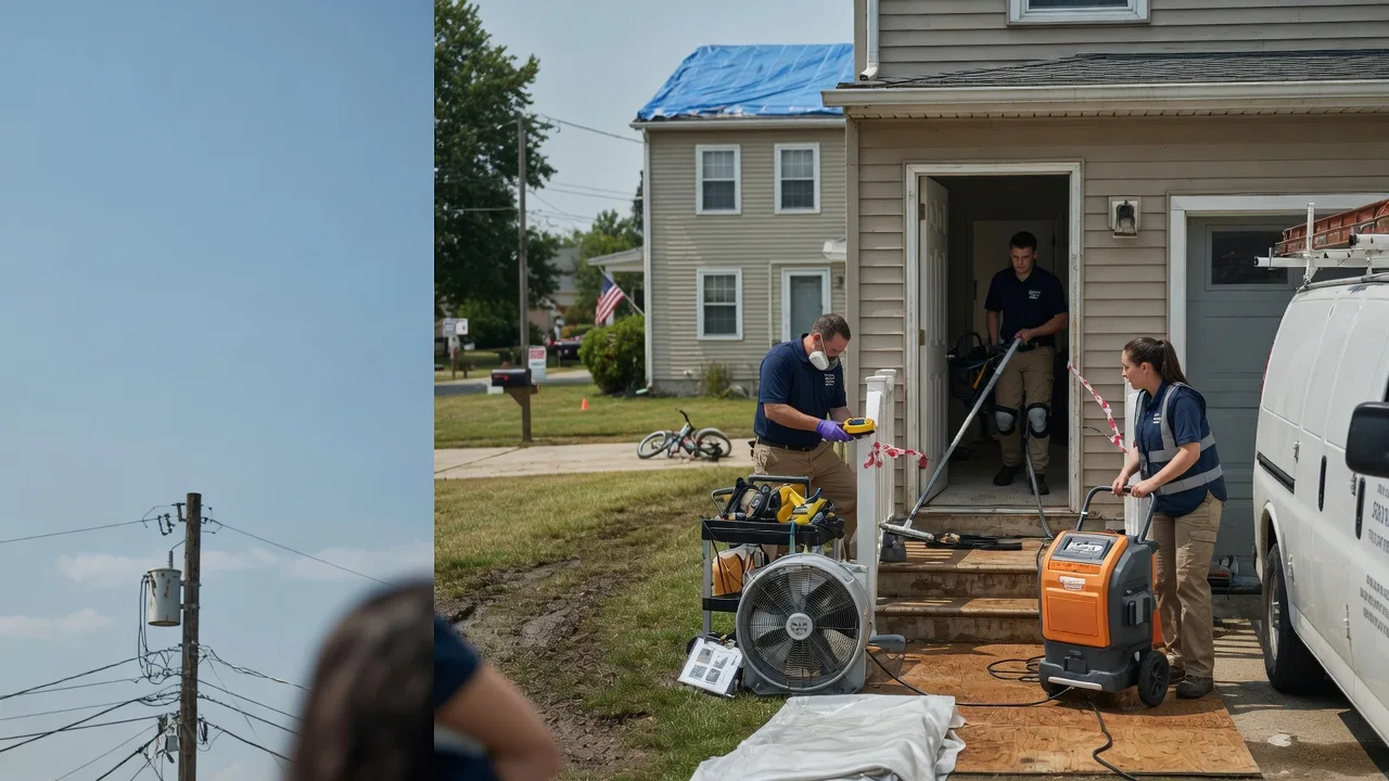 Water Damage Repair in Bucks, AL near me